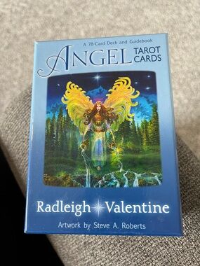 Radleigh Valentine Angel Tarot Cards - Blue Box